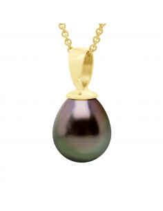 Tahitian Pear Pear Pear Pear Pear 9-10 mm - Chain Offered...