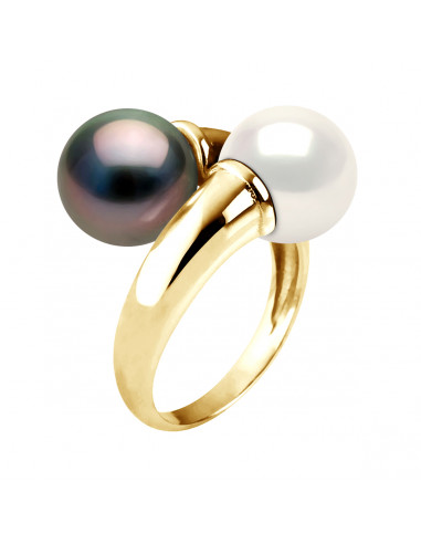Ring You & Me - Tahitian Pearls and Freshwater...