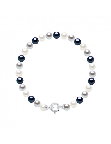 Bracelets Rangs de Perles Semi Rondes / Rondes...