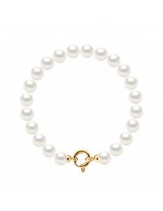 Round Bead Rank Bracelet - Sizes from 7 to 9 mm -...