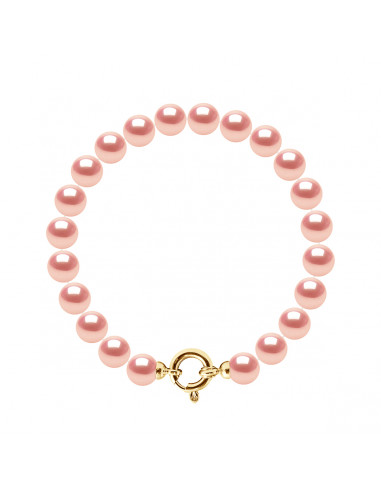Bracelet Rang de Perles Rondes - Tailles de 7 à...