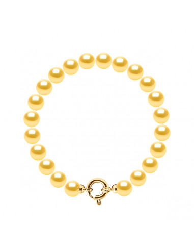 Bracelet Rang de Perles Rondes - Tailles de 7 à...