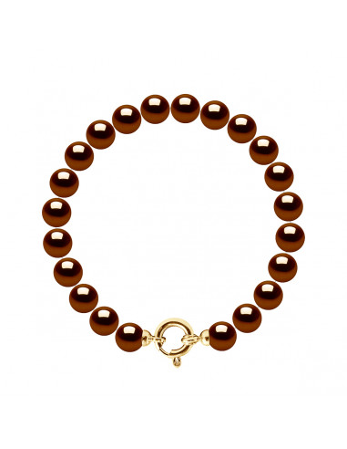 Bracelet Rang de Perles Rondes - Tailles de 7 à...