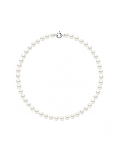 Colliers Rangs de Perles Rondes - Tailles de 7...