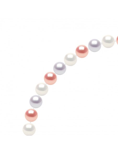 Round Freshwater Freshwater Beads Bracelets - Sizes from 4 to 6 mm - Spring Ring - Gold 375 - Surnens