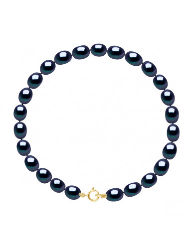 Bracelets Rangs de Perles Grain de Riz -...