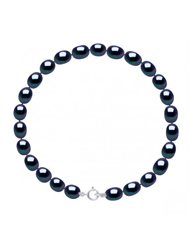 Bracelets Rangs de Perles Grain de Riz -...
