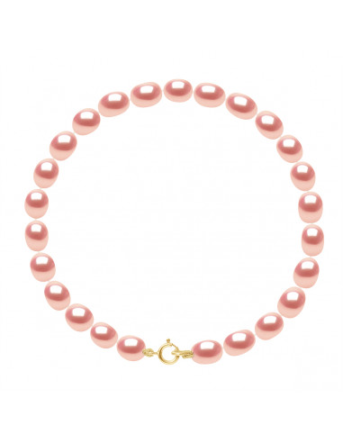 Bracelets Rangs de Perles Grain de Riz -...