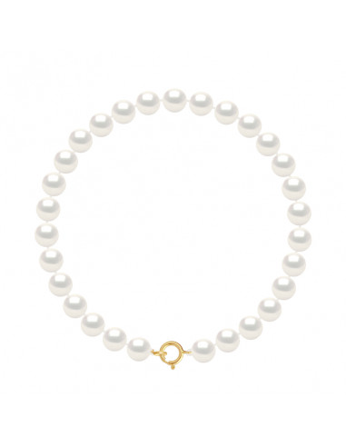 Bracelets Rangs de Perles Rondes - Tailles de 4...