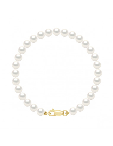 Bracelets Rangs de Perles Rondes - Tailles de 4...