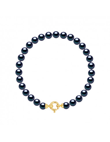 Bracelets Rangs de Perles Rondes - Tailles de 5...