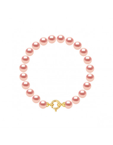 Bracelets Rangs de Perles Rondes - Tailles de 5...