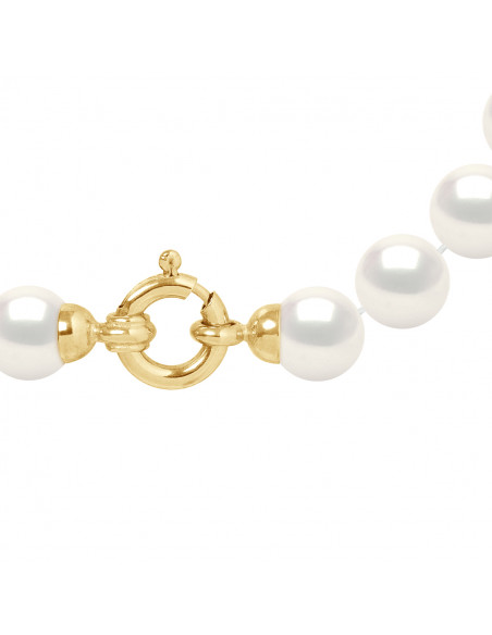 Bracelets Rangs de Perles Rondes - Tailles de 5 à 7 mm - Anneau Marin - Or 375 - CONCORDE