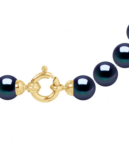 Bracelets Rangs de Perles Rondes - Tailles de 5 à 7 mm - Anneau Marin - Or 375 - CONCORDE