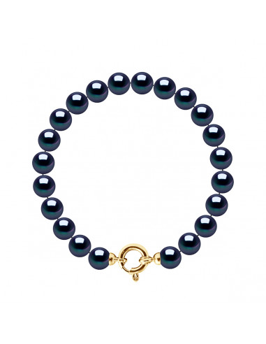 Bracelets Rangs de Perles Rondes - Tailles de 7...