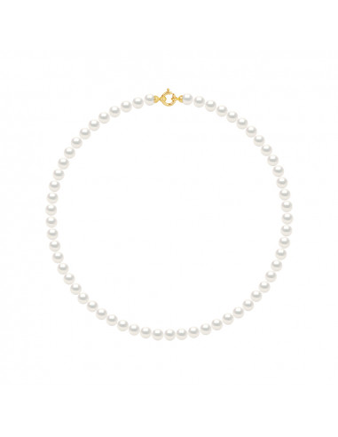 Colliers Rangs de Perles - Tailles 5 à 7 mm -...