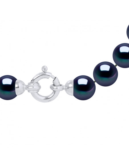 Colliers Rangs de Perles - Tailles 5 à 7 mm - 42 cm - Anneau Marin - Or 750 - VENDOME