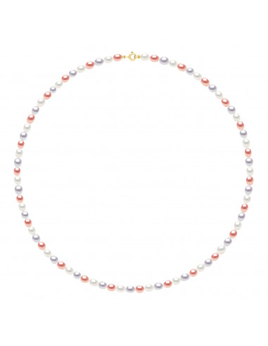 Colliers Rangs de Perles Grain de Riz - Tailles...