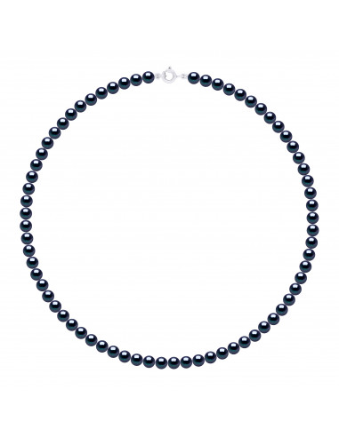 Colliers Rangs de Perles Rondes - Tailles de 4 à 6 mm - Fermoir Ergonomique - Or 375 - BASTILLE