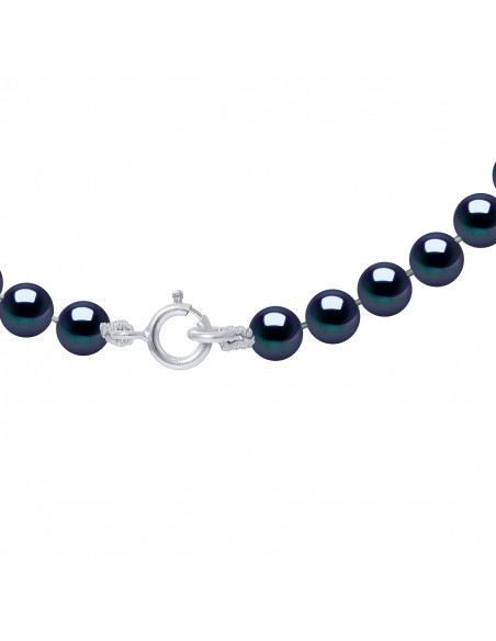 Colliers Rangs de Perles Rondes - Tailles de 4 à 6 mm - Fermoir Ergonomique - Or 375 - BASTILLE