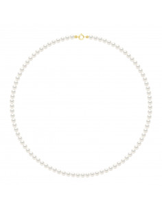 Round Dove Bead Ring Necklaces - Sizes from 4 to 6 mm -...