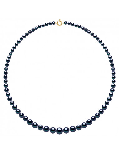 Colliers en Chute - Rangs de Perles Rondes de...