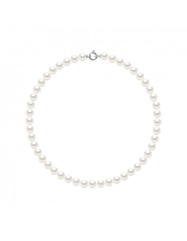 Colliers Rangs de Perles Rondes - Tailles de 9...
