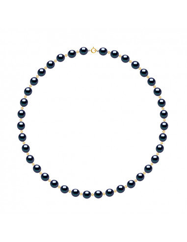 Colliers Rangs de Perles Ovales 6-7 mm - Boules...