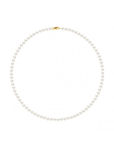 Colliers Rangs de Perles Rondes - Tailles de 4...