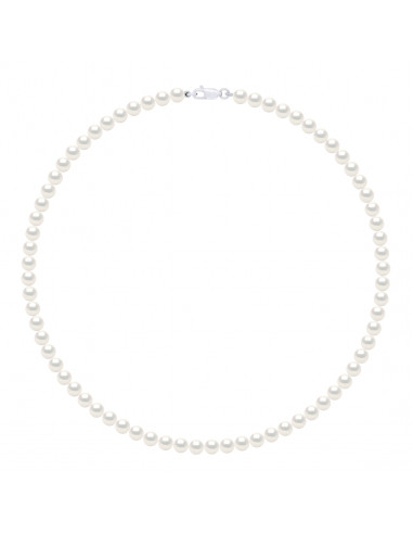 Colliers Rangs de Perles Rondes - Tailles de 4...