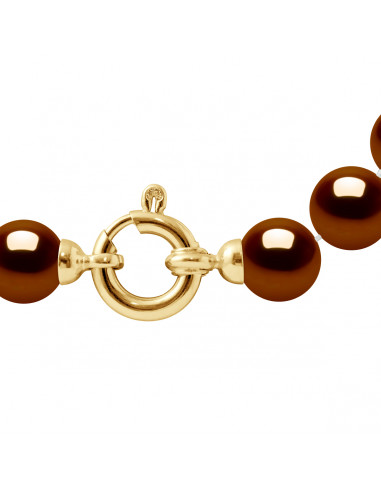 Colliers Rangs de Perles Rondes / Semi Rondes -...