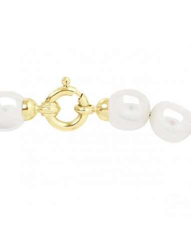 Colliers Rangs de Perles d'Eau Douce Baroques -...