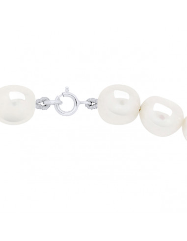 Colliers Rangs de Perles d'Eau Douce Baroques -...