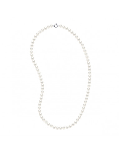 Colliers Sautoirs de Perles Rondes - Tailles de...