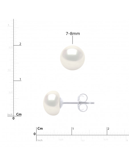 Necklaces and Earrings - Sizes from 8 to 10 mm - Marine ring - Gold 375 - Grenelle