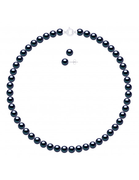 Necklaces and Earrings - Sizes from 8 to 10 mm - Marine ring - Gold 750 - Beaugrenelle