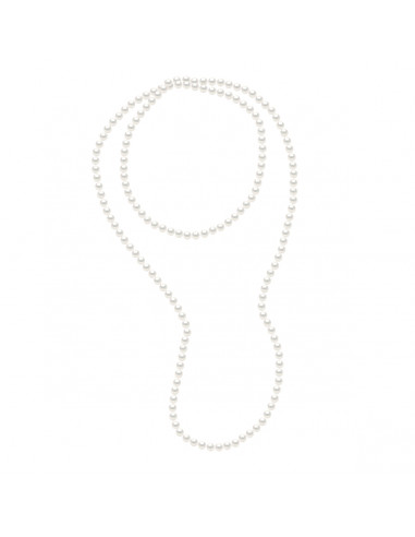 Sautoirs de Perles d'Eau Douce Rondes - Tailles...
