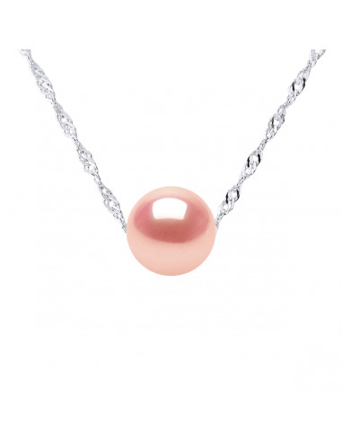 Colliers Chaines Perles Rondes - Tailles de 7 à 11 mm - Chaine Singapour - Or 375 - AUTEUIL
