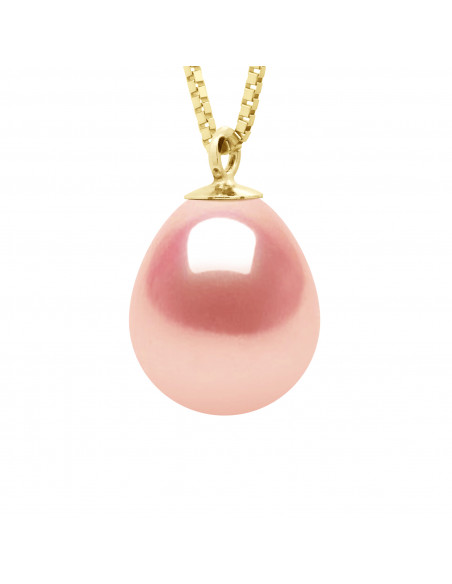 Pear pear necklaces - Sizes from 7 to 11 mm - Venetian chain - Gold 750 - Palace