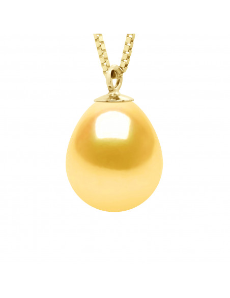 Pear pear necklaces - Sizes from 7 to 11 mm - Venetian chain - Gold 750 - Palace