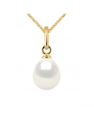Pendentifs Perle Poire - Tailles de 6 à 9 mm -...