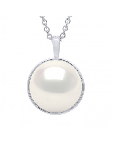 Colliers Perle Bouton 10-11 mm - Entourage...