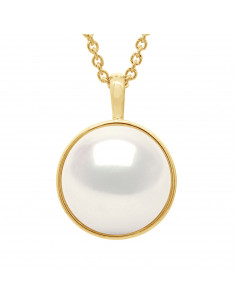 Pearl Necklaces 10-11 mm Button - Smooth Entourage -...