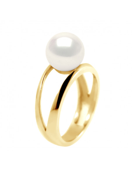 Ring Round Round 8-9 mm - Gold 750 - Murat