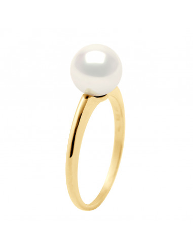 Ring Round Round 7-8 mm - Gold 750 - Palaiseau