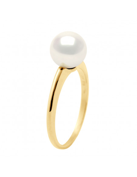 Ring Round Round 7-8 mm - Gold 750 - Palaiseau
