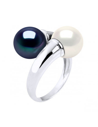 Ring You & Me - Round Beads 8-9 mm - Gold 750 -...