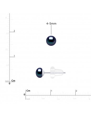 Boucles d'Oreilles Perles BOUTONS - Plusieurs...