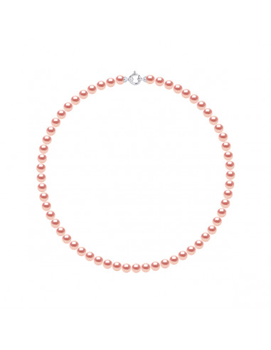 Colliers Rangs de Perles Semi Rondes / Rondes -...