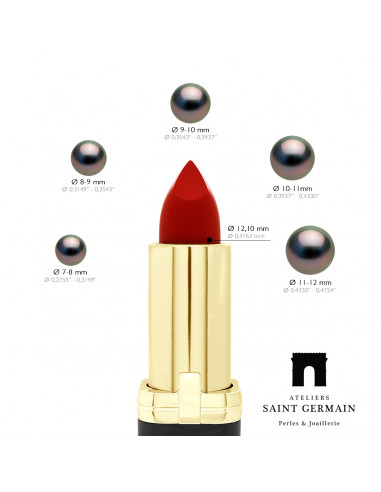 Volume Ring Volume - Tahitian Pearl Round 9-10...